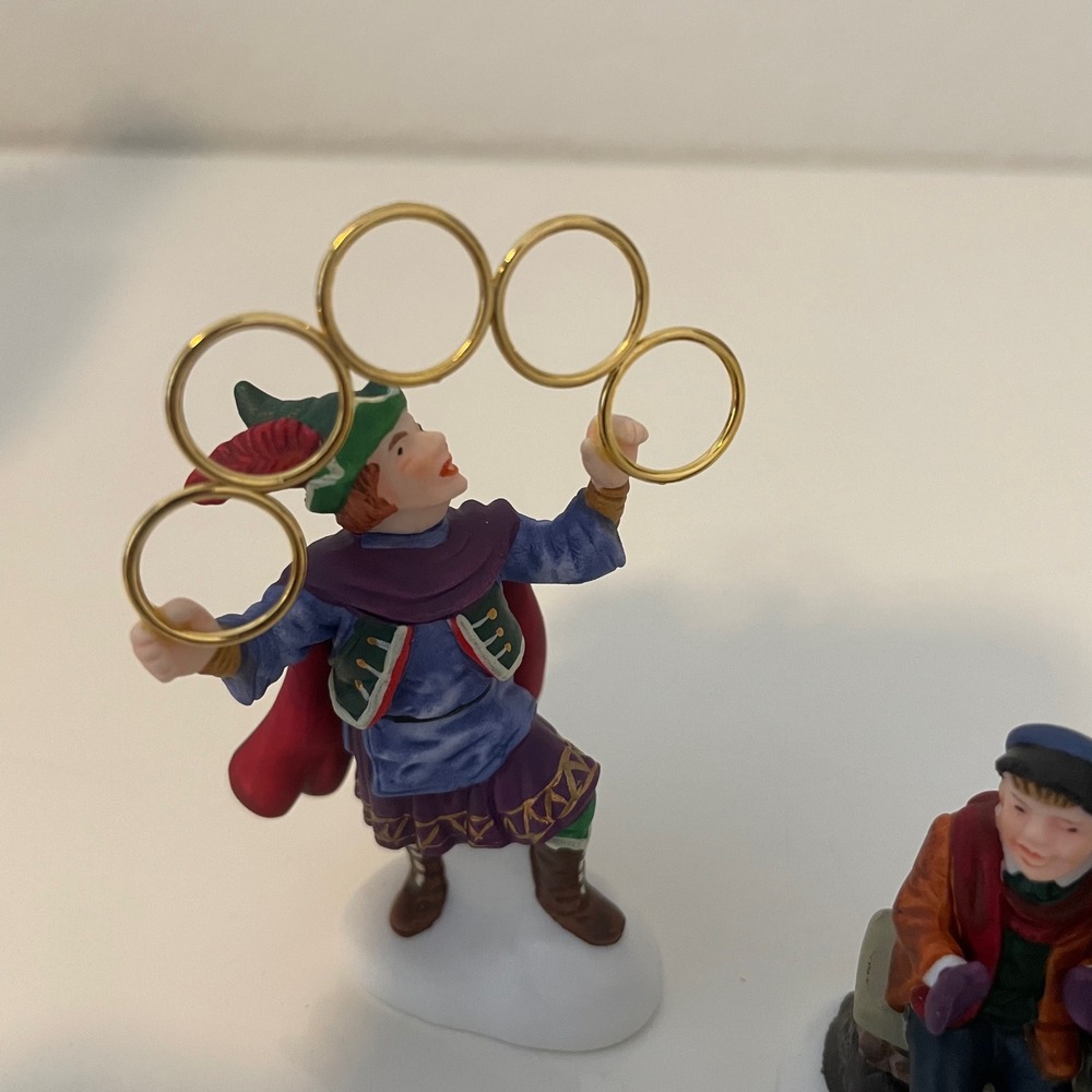 Department 56 Five Golden Rings 12 Days of Christmas Dickens Village - Picture 3 of 9